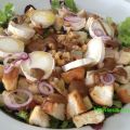 Insalatina gustosa Caprino Noci e Tropea