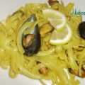 Scialatielli al limone con cozze e zafferano