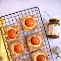 Sfogliette con albicocche e Nocciolata Crunchy