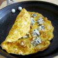 Omelette alle cipolle e gorgonzola