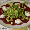 Carpaccio di barbabietola con rucola, noci e[...]