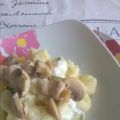 Gnocchi di patate con funghi Champignon e Brie