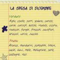 La spesa di dicembre