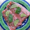  Salmone Marinato al Lime e Menta Gratinato con[...]