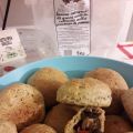 PANINI INTEGRALI al FORMAGGIO con OLIVE