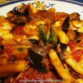 Pasta con melanzane a funghetto