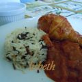 Pollo piccante Cajun con ramequin di riso long[...]