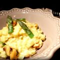 RISOTTO COZZE E ASPARAGI