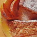 Torta soffice di pere e cachi