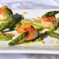 Capesante con Crema di Aspargi e Bottarga di[...]