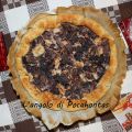 Torta rustica radicchio e caciocavallo