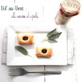 Mini vol au vent alla mousse di cipolla e[...]