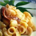 PASTA CON CREMA DI TONNO E ACCIUGHE