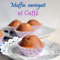Muffin variegati al caffè