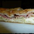 Strudel con cotto e carciofi
