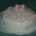 Torta per una bimba di nome Carlotta..