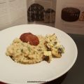 Risotto cremoso con formaggio Bluedessert alle[...]