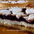 Crostata con confettura di mirtilli
