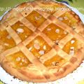 Crostata mandorle e arancia