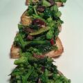 Bruschetta con broccoletti