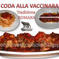 Menù ROMANO..CODA ALLA VACCINARA.