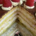 Torta ai lamponi