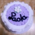 Torta di compleanno per Paola