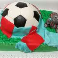 Torta pallone da calcio