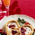 Cuori salati alla crema di formaggio