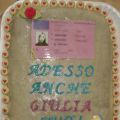 UNA TORTA...CON LA PATENTE!