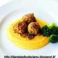 Polpette con crema di broccoletti, zucca e[...]