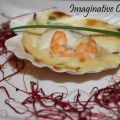 Capesante e gamberi con salsa Mornay al[...]