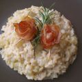 Risotto al Calvados con mela verde e rose di[...]