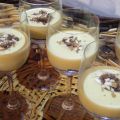 Mousse di zucca con biscotto morbido al cacao