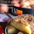 Torta di mele con crosticina croccante