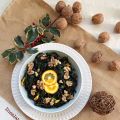 Insalata di cavolo nero, arancia e noci