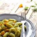 Gnocchi con pesto di Cardelli e zucca