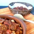 Zuppa calda di ceci e Chorizo
