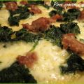 PIZZA SPINACI E SALAMINA