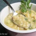 Minestra con patate e zucchine