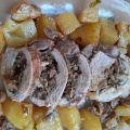 FILETTO ripieno ai FUNGHI con PATATE!!