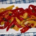 PEPERONI AL FORNO GRATINATI CON CAPPERI