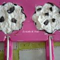 Margherite al sorbetto di cocco e cioccolato