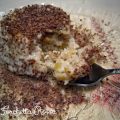Budino con mele e fiocchi d'avena