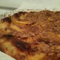 CLAFOUTIS DI PESCHE E AMARETTI