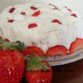 Torta pannosa alle fragole