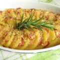 Patate gratinate con pancetta
