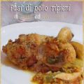 Fusi di pollo ripieni di zucca ed olive verdi