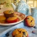Muffins ai mirtilli e cocco con cuore di[...]