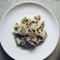 Tagliatelle all'ortica con sugo di cannellini.